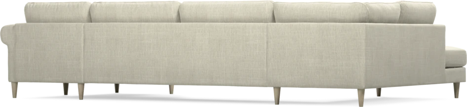 Bridge - 3-sits soffa med divan vänster och schäslong höger - Beige