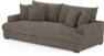 Rossi - 3-sits soffa, hel dyna - Brun