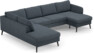 County - 3-sits soffa med divan vänster och schäslong höger - Blå