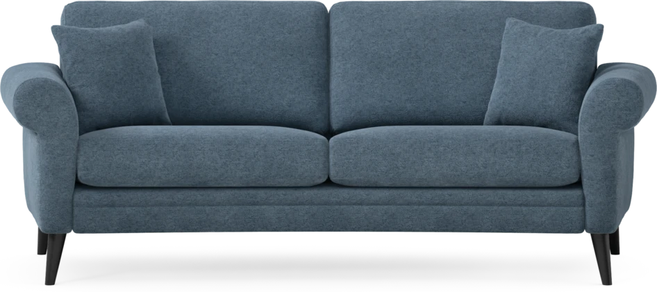 Eden - 2,5-sits soffa svängd - Blå