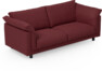 Cherrie - 2,5-sits soffa, fast klädsel - Röd