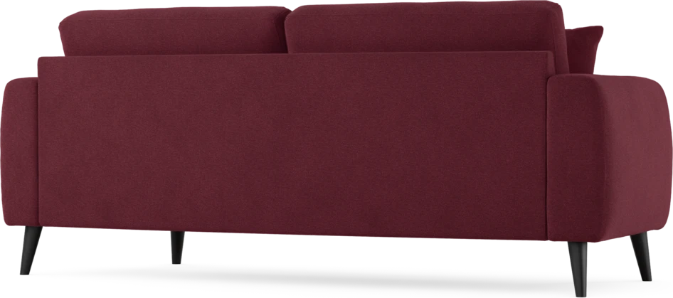 Eden - 2,5-sits soffa svängd - Röd