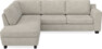Friday - 2,5-sits soffa med divan vänster - Beige