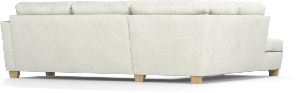 Friday - 2,5-sits soffa med divan vänster - Vit