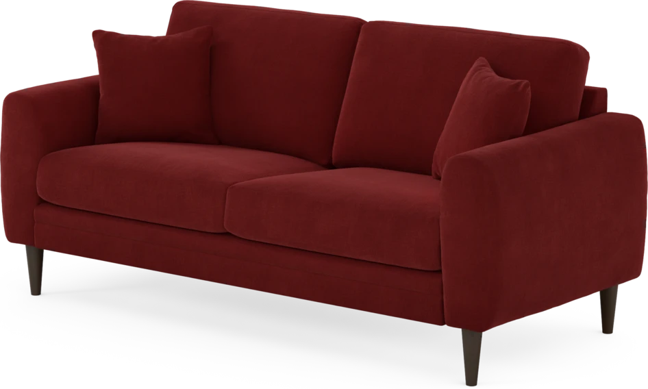 Eden - 2,5-sits soffa - Röd