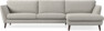 Madison Lux - 3-sits soffa med schäslong höger - Grå