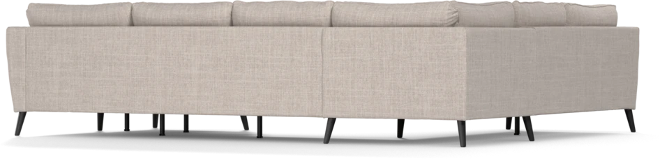 County - Hörnsoffa, 2+3-sits med schäslong höger - Beige