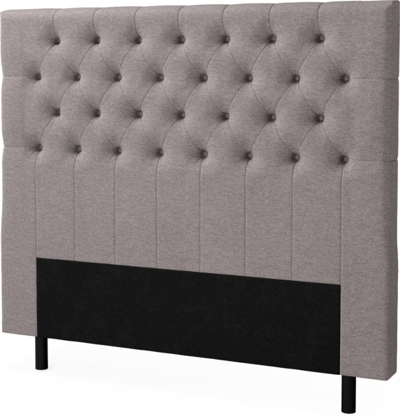Delux Pikerad XL - Sänggavel, 90-210 cm - Grå