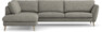 Madison Lux - 3-sits soffa med divan vänster - Vit