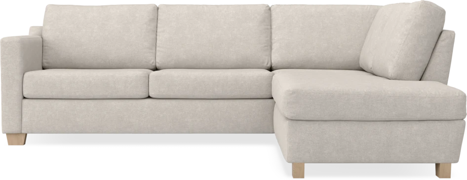 Friday - 2,5-sits soffa med divan höger - Grå