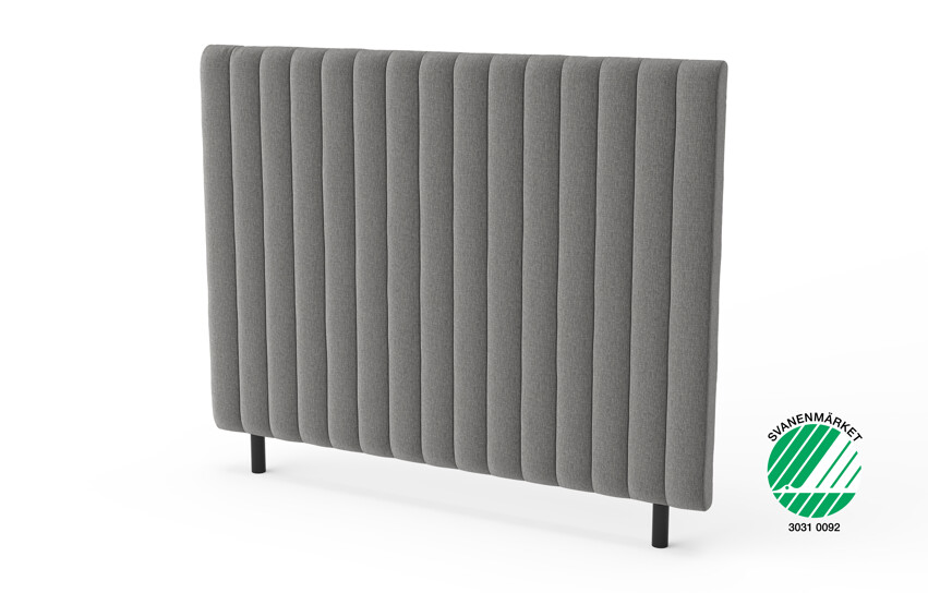 Malibu - Sänggavel, B 160-210 cm - Grå