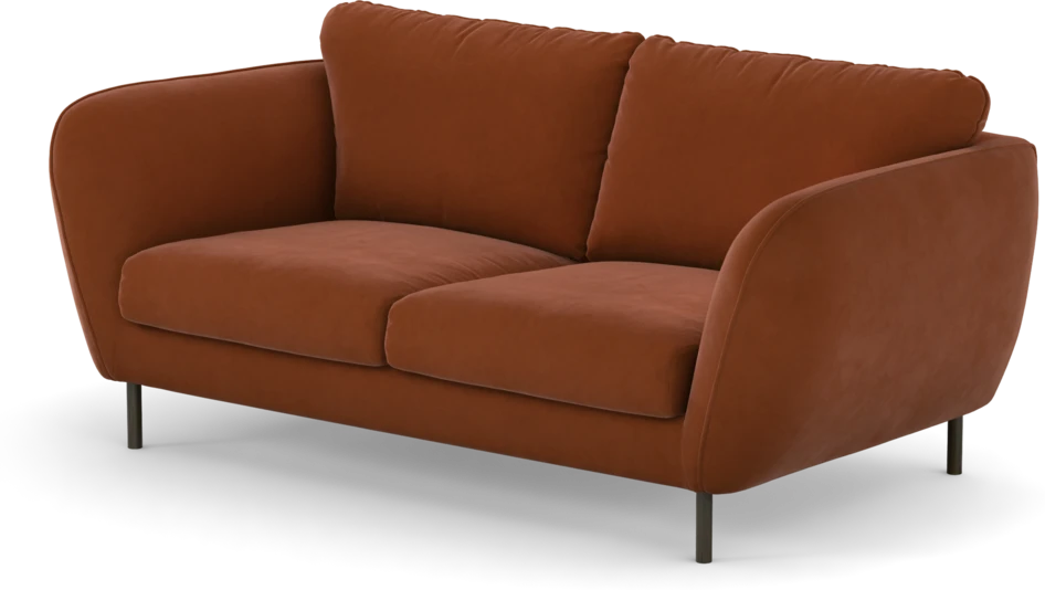 Madison Lux - 2-sits soffa - Röd