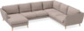 Madison - Hörnsoffa med schäslong vänster - Beige