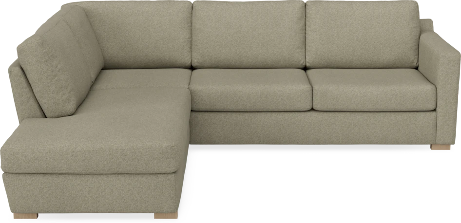 Friday - 2,5-sits soffa med divan vänster - Beige