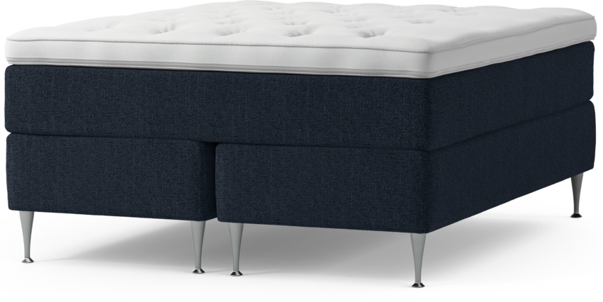 Delux Dream - Kontinentalsäng, dubbelsäng med bäddmadrass och sängben