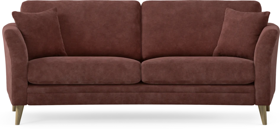 Eden - 2,5-sits soffa svängd - Röd