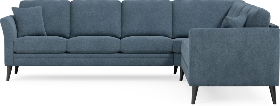 Eden - Hörnsoffa, 3+3-sits - Blå