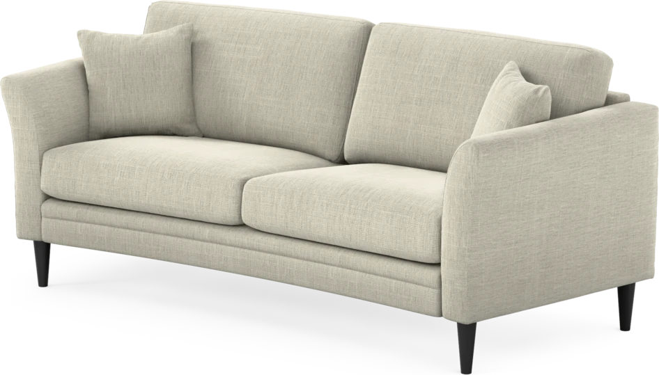 Eden - 2,5-sits soffa svängd - Beige