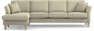 Eden - 3-sits soffa med schäslong - Beige