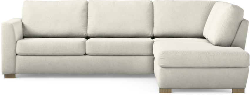 Friday - 2,5-sits soffa med divan höger - Vit