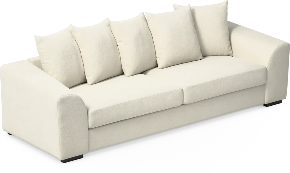 Town - 4-sits soffa - Vit