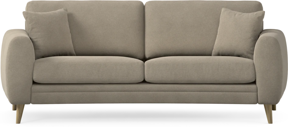 Eden - 2,5-sits soffa svängd - Beige