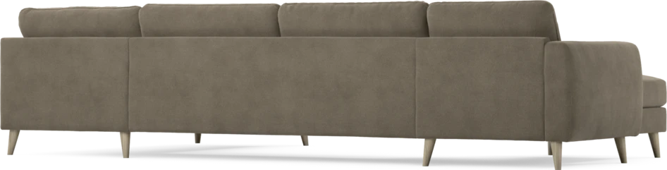 Bridge - 3-sits soffa med schäslong vänster och divan höger - Beige
