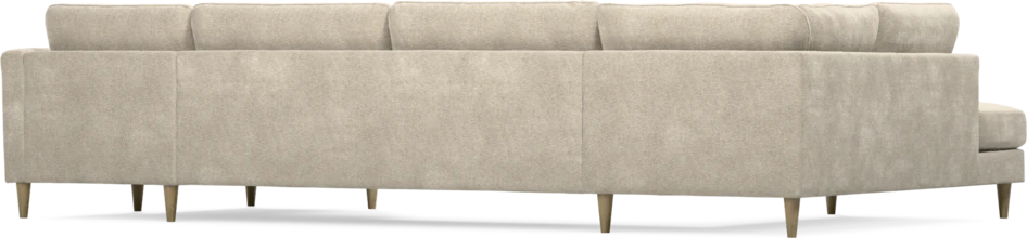Bridge - 3-sits soffa med divan vänster och schäslong höger - Beige
