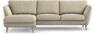 Madison - 2-sits soffa med schäslong vänster - Beige