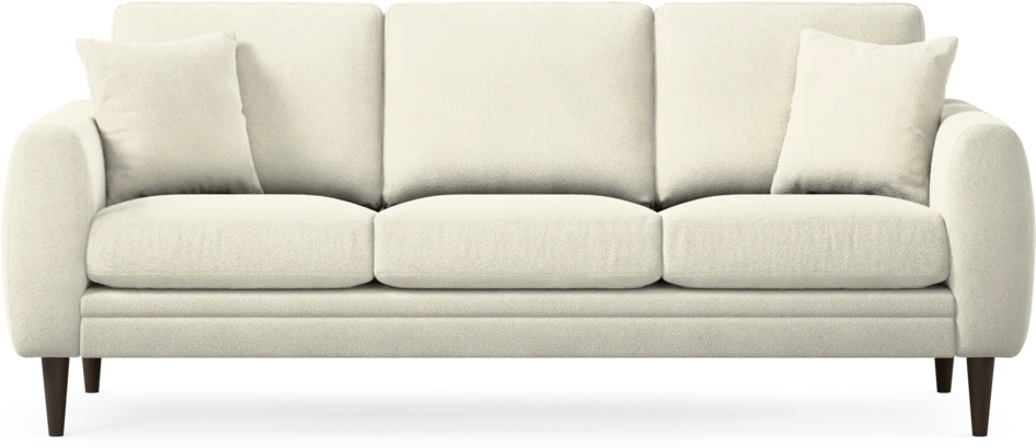 Eden - 3-sits soffa - Vit