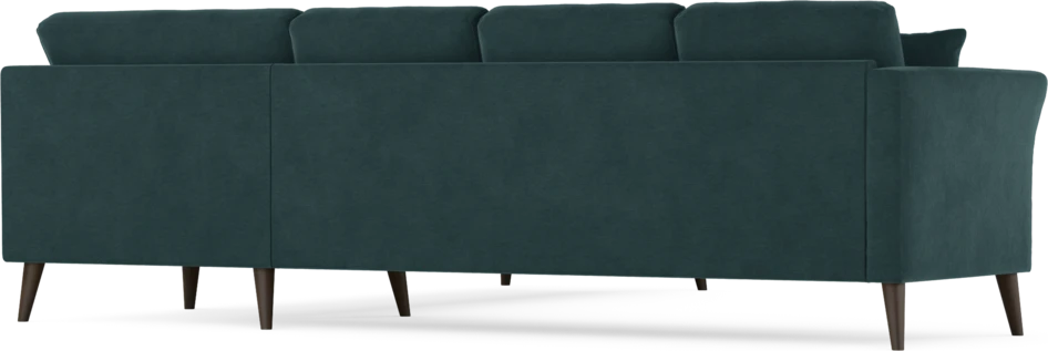 Eden - Hörnsoffa, 3+3-sits - Blå