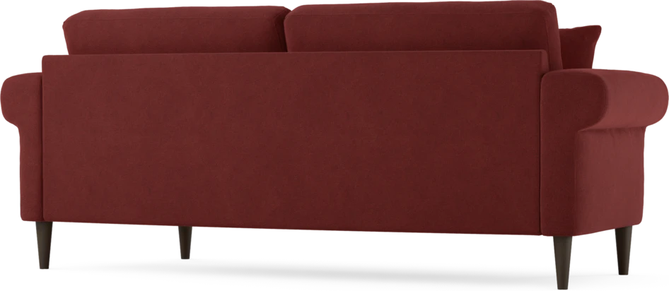 Eden - 2,5-sits soffa svängd - Röd