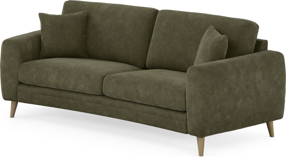 Eden - 2,5-sits soffa svängd - Grön