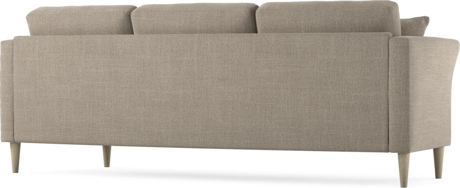 Eden - 3-sits soffa svängd - Beige