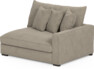 Rossi - 2-sits med armstöd höger - Beige