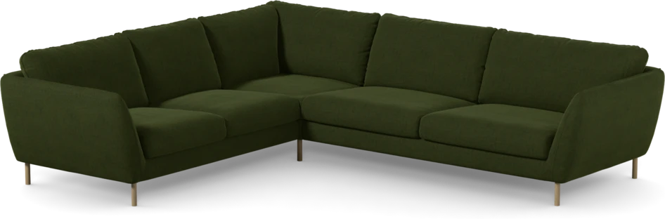 Madison Lux - Hörnsoffa 2+3-sits, hörn 1 - Grön