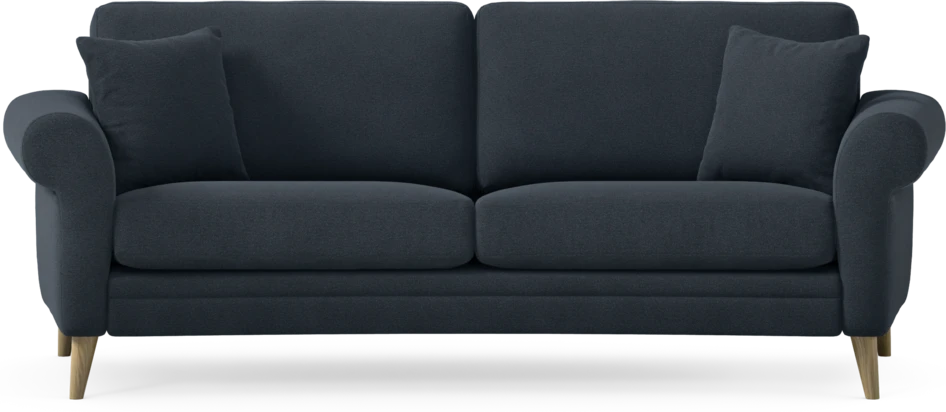 Eden - 2,5-sits soffa svängd - Blå