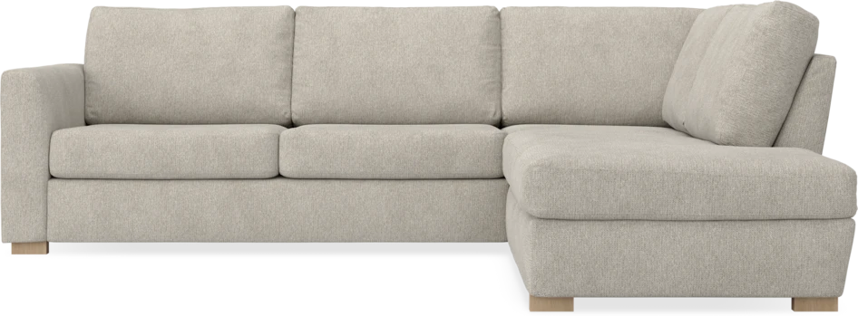 Friday - 2,5-sits soffa med divan höger - Beige