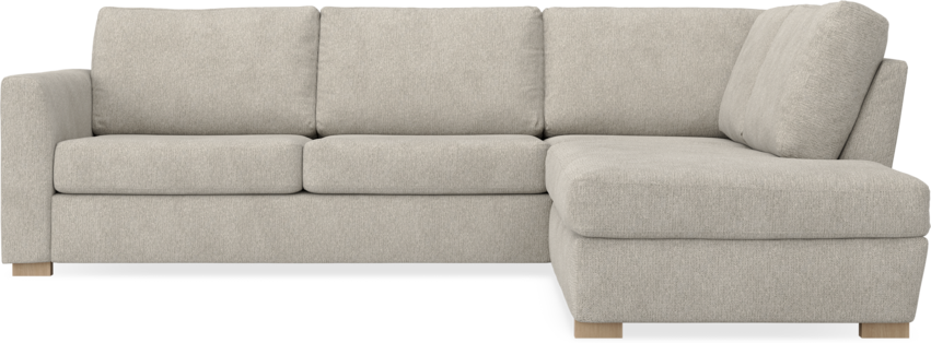 Friday - 2,5-sits soffa med divan höger - Beige