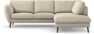 Madison - 2-sits soffa med divan höger - Beige