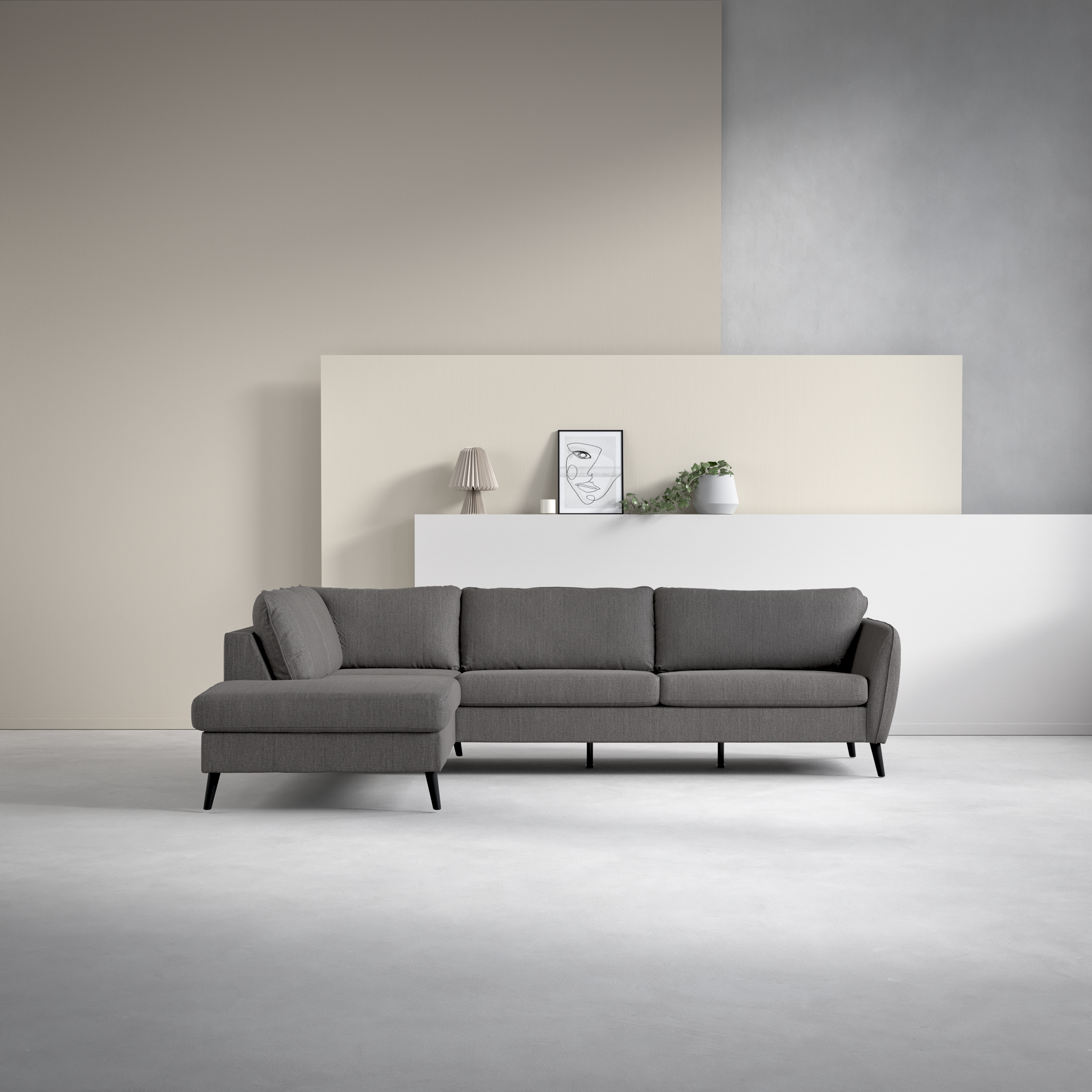 County - 2,5-sits soffa med divan vänster - inspiration