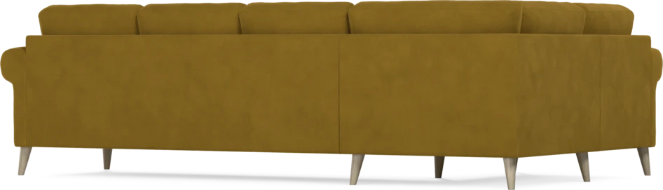 Eden - Hörnsoffa, 1+3-sits - Gul