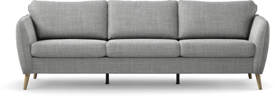County - 3-sits soffa - Grå