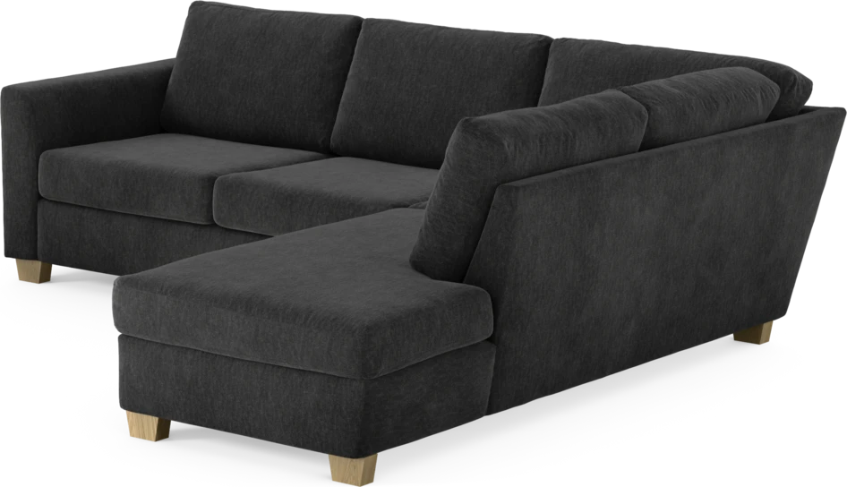 Friday - 2,5-sits soffa med divan höger - Blå