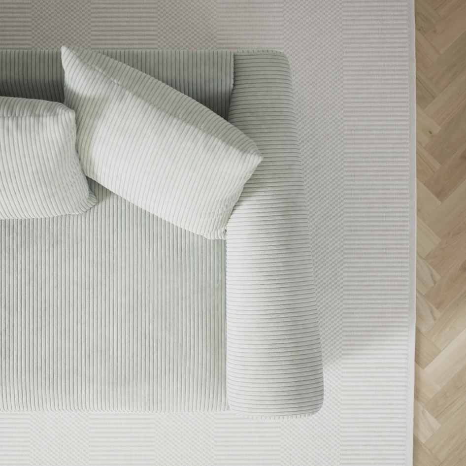 Town - 3-sits soffa med schäslong vänster - Blå