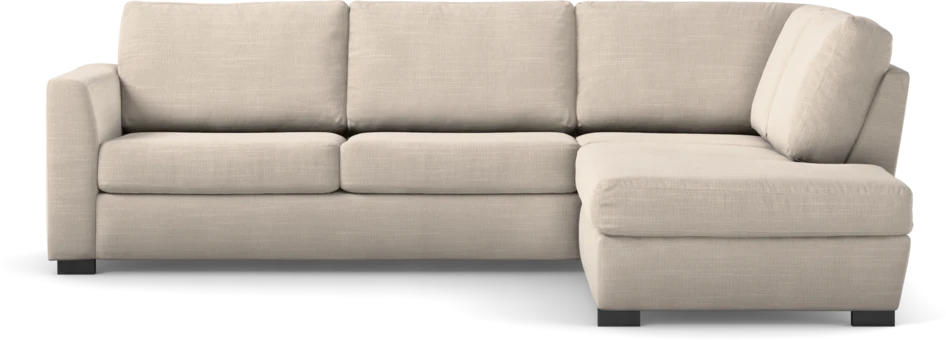 Friday - 2,5-sits soffa med divan höger - Beige