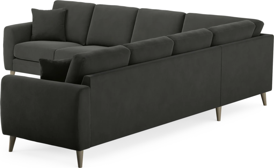 Eden - Hörnsoffa, 3+3-sits - Grå