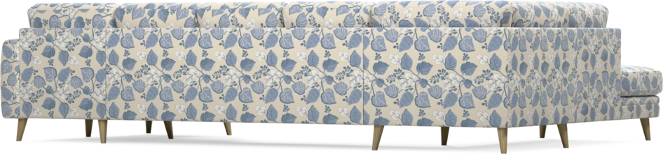 Eden - 3-sits soffa med divan vänster och schäslong höger - Flerfärgad