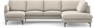 Madison Lux - 2-sits soffa med schäslong vänster och divan höger - Beige