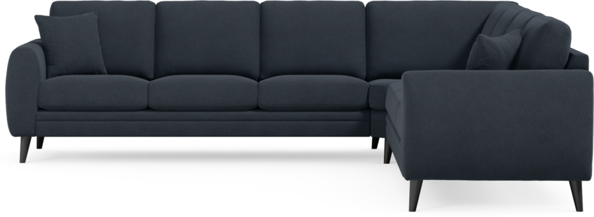 Eden - Hörnsoffa, 3+3-sits - Blå